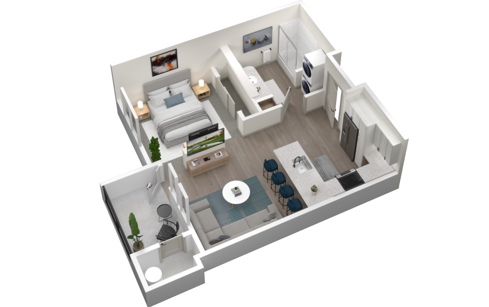 3d rendering palmer